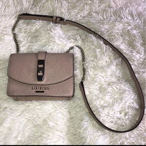 Guess GG Monogram Crossbody Purse